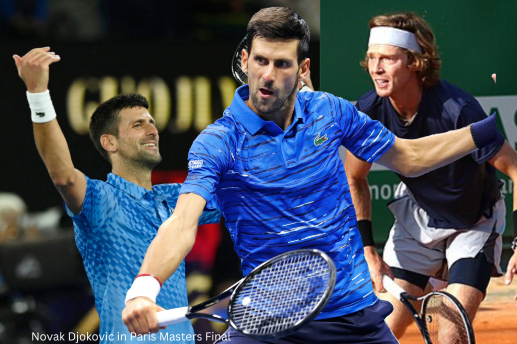 Novak Djokovic in Paris Masters Final 
