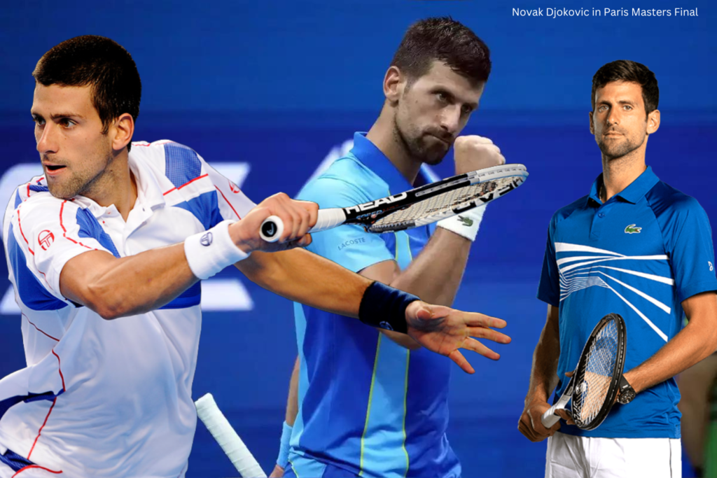 Novak Djokovic in Paris Masters Final 